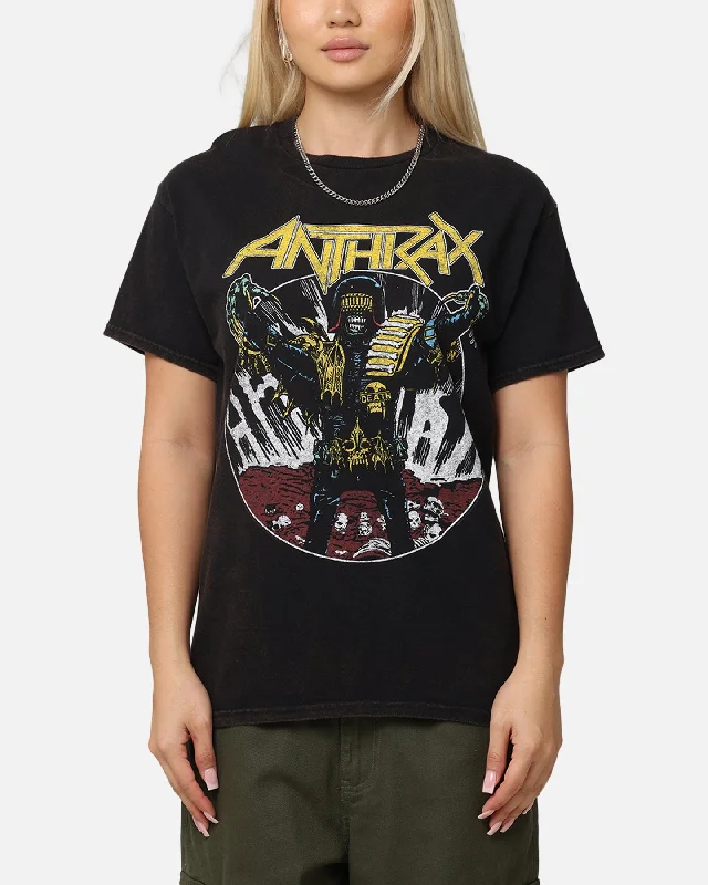 Anthrax ATL World Tour T-Shirt Black Vintage