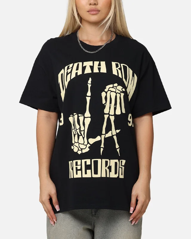 Deathrow Records LA 91 Bones T-Shirt Black