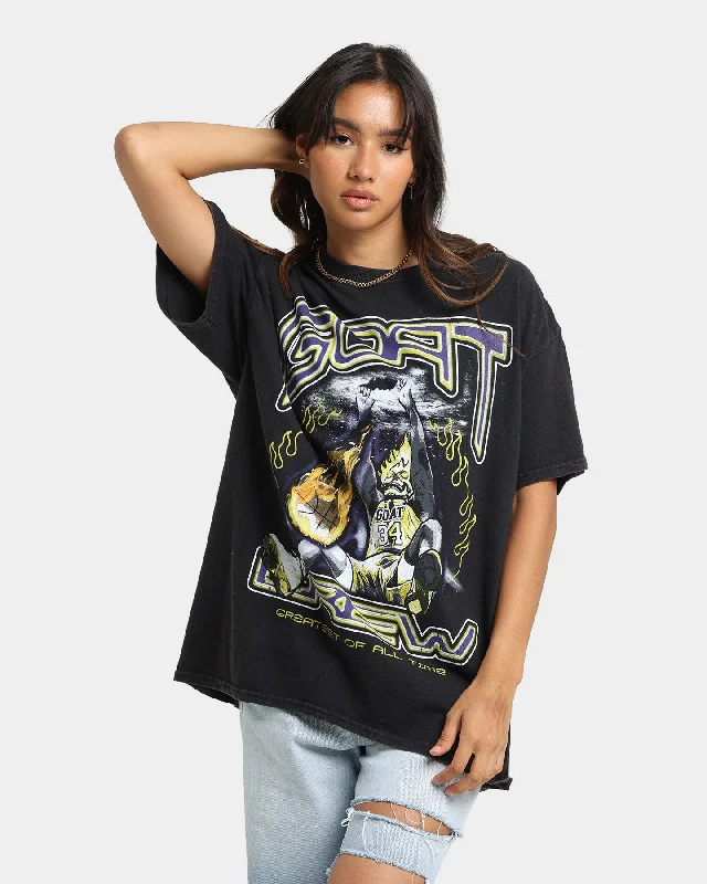 Goat Crew Space Slam T-Shirt Black Wash