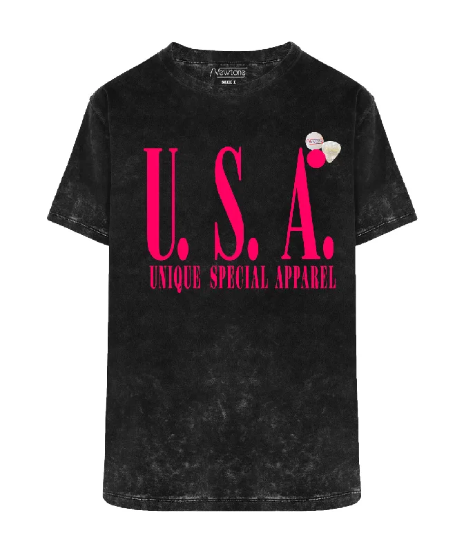 “USA” napalm trucker t-shirt 