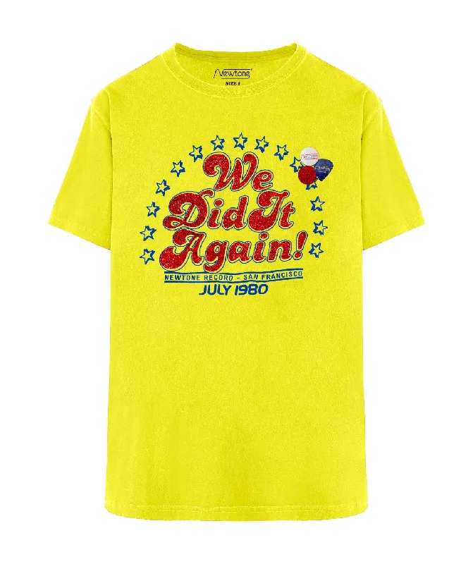 “AGAIN” sun trucker t-shirt 