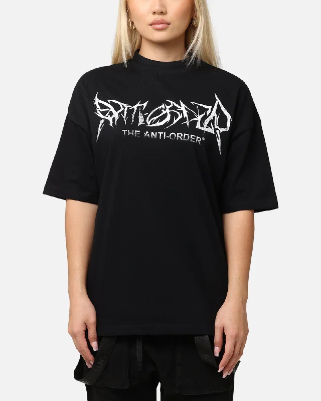 The Anti Order GHXST Mock Neck T-Shirt Black