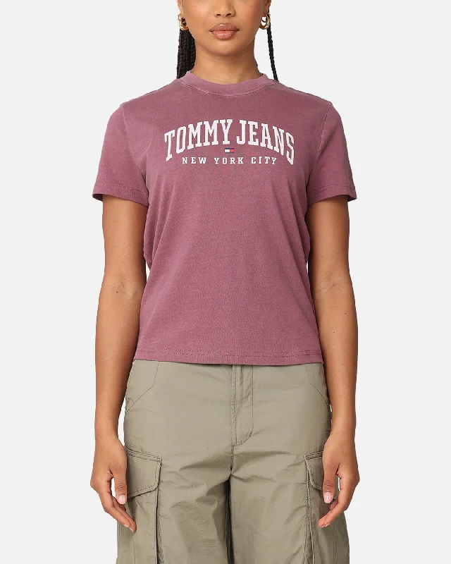 Tommy Jeans Women's TJW Varsity T-Shirt Rouge