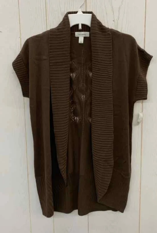 Dressbarn Brown Womens Size L Sweater