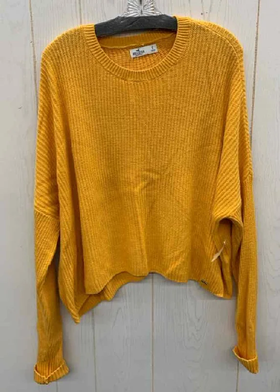 Hollister Mustard Womens Size S/M Sweater