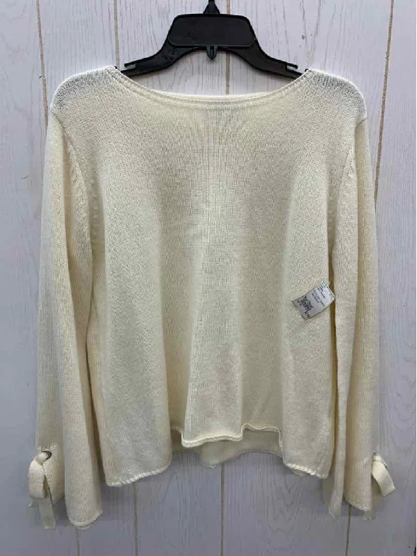 Judy Blue Cream Womens Size Small Sweater