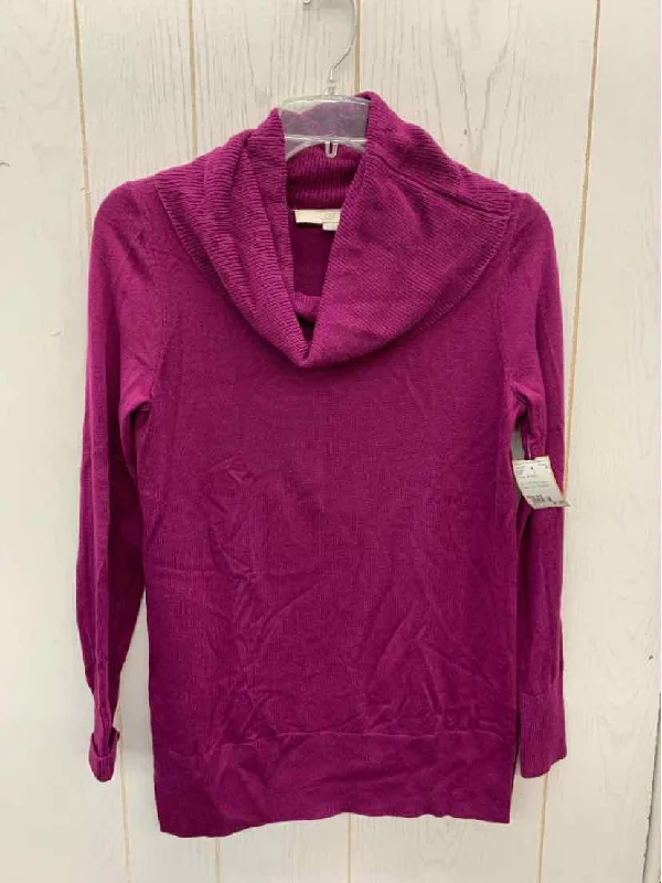 LOFT Purple Womens Size XS Sweater