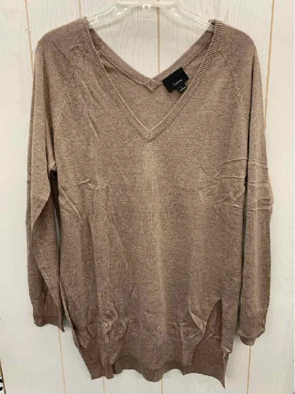 Lumiere Taupe Womens Size M/L Sweater