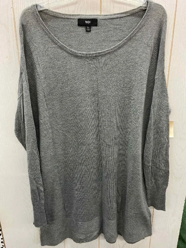 Mossimo Gray Womens Size XL Sweater