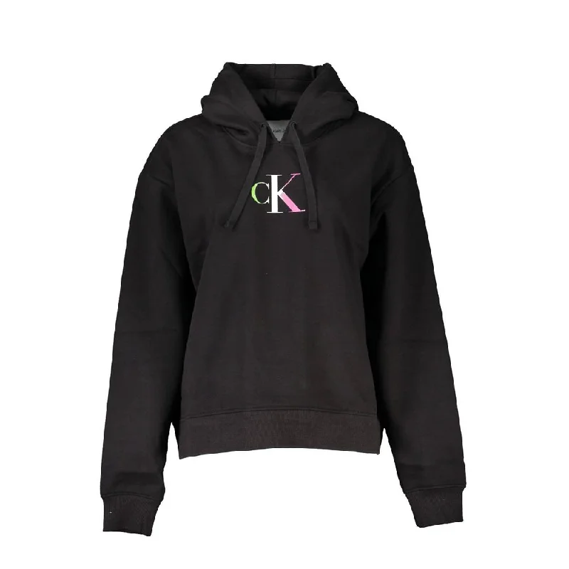 Calvin Klein Chic  Hooded Sweatshirt with Fleece Women's Interior