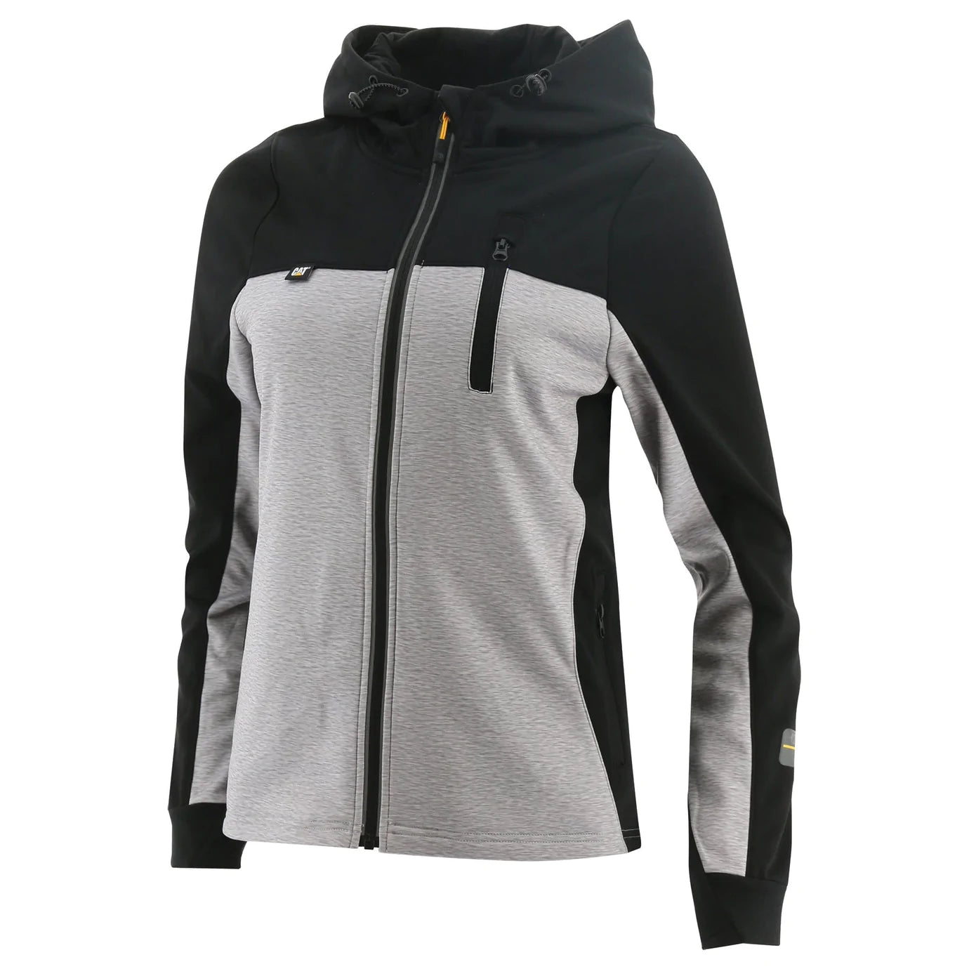 CAT WOMEN'S H20 ZIP UP HOODIE BLACK 1910139