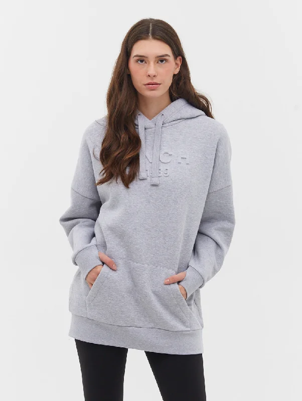 Ivyisla Longline Deboss Hoodie