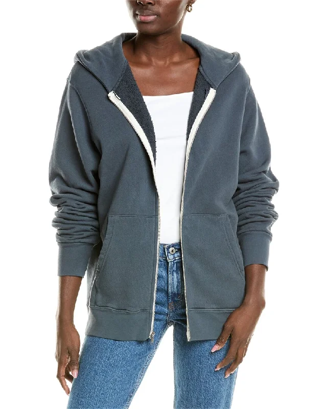 perfectwhitetee Zip Up Fleece Hoodie