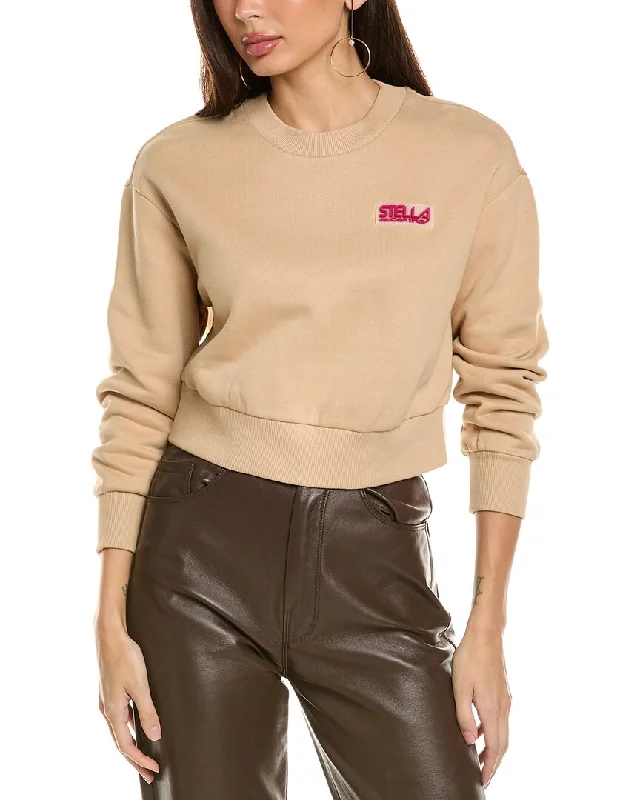 Stella McCartney Rubber Sport Logo Patch Sweatshirt