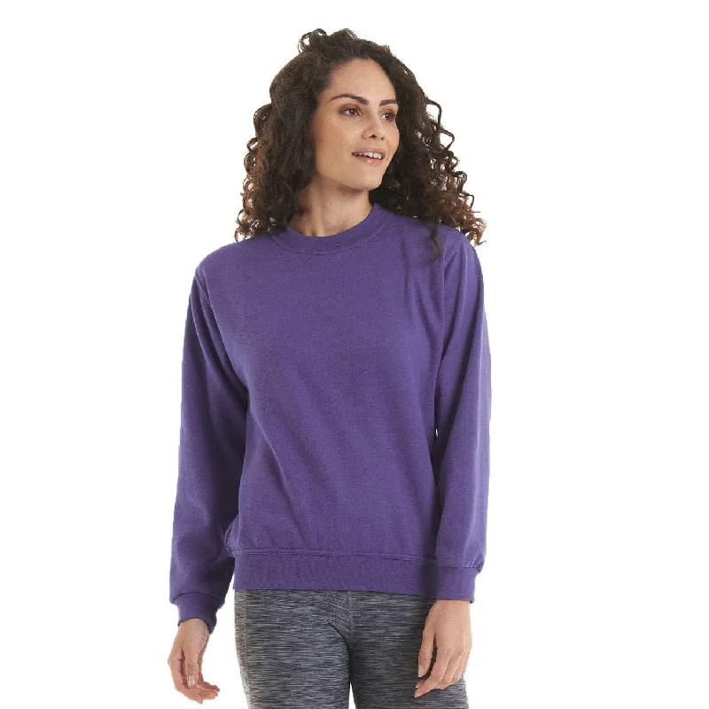 Uneek UC511 Ladies Fit Deluxe Crew Neck Sweatshirt