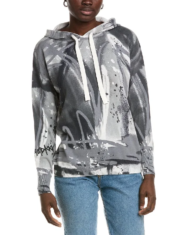 WISPR Urban Graffiti Silk-Blend Hoodie