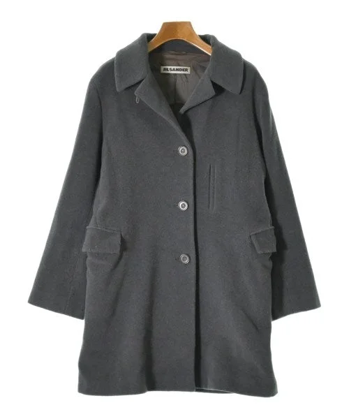 JIL SANDER Chesterfield coats