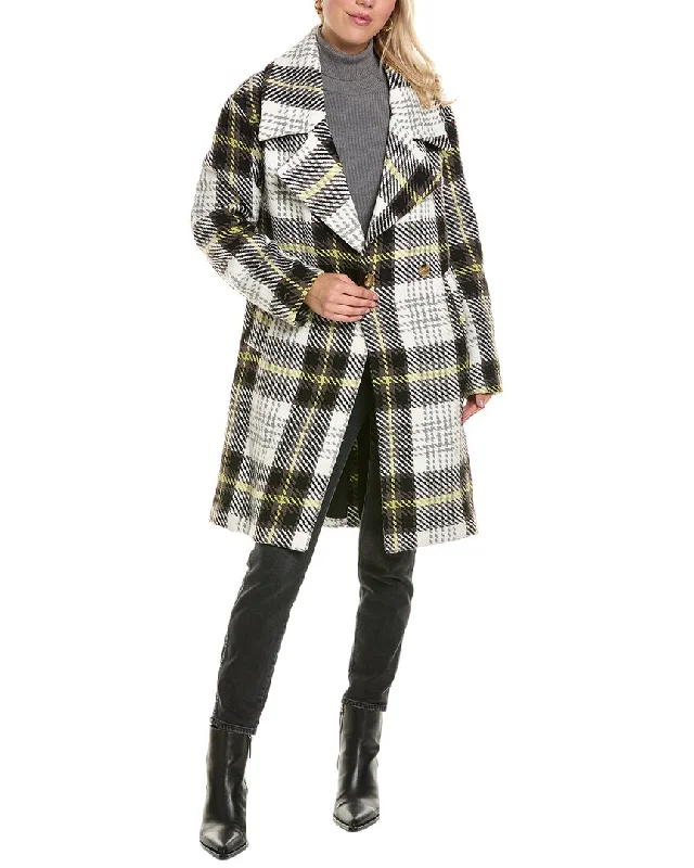 Nvlt Bold Plaid Coat