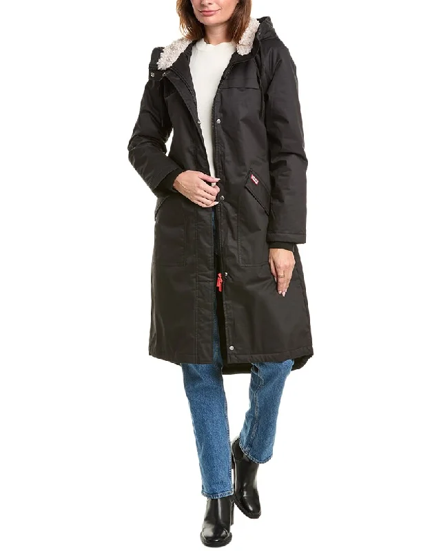 Hunter Jane Canvas A-Line Padded Coat Jane Canvas A-Line Padded Coat