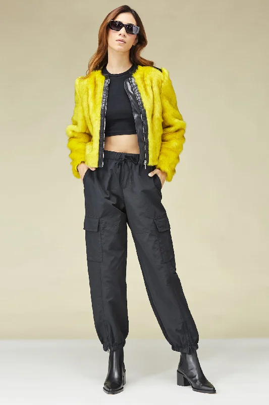 Canary Fur Jacket