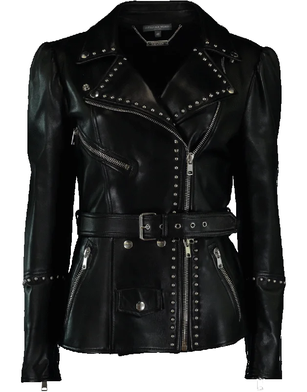 Studded Leather Jacket