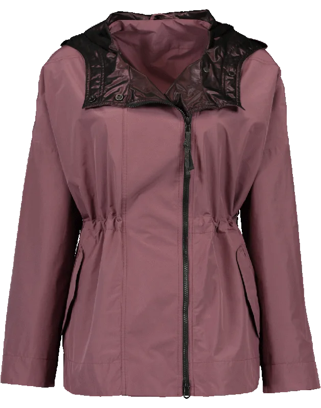 Taffeta Hooded Jacket