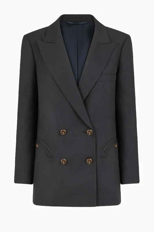 Blazé Milano Alcanara Everynight Blazer - Black