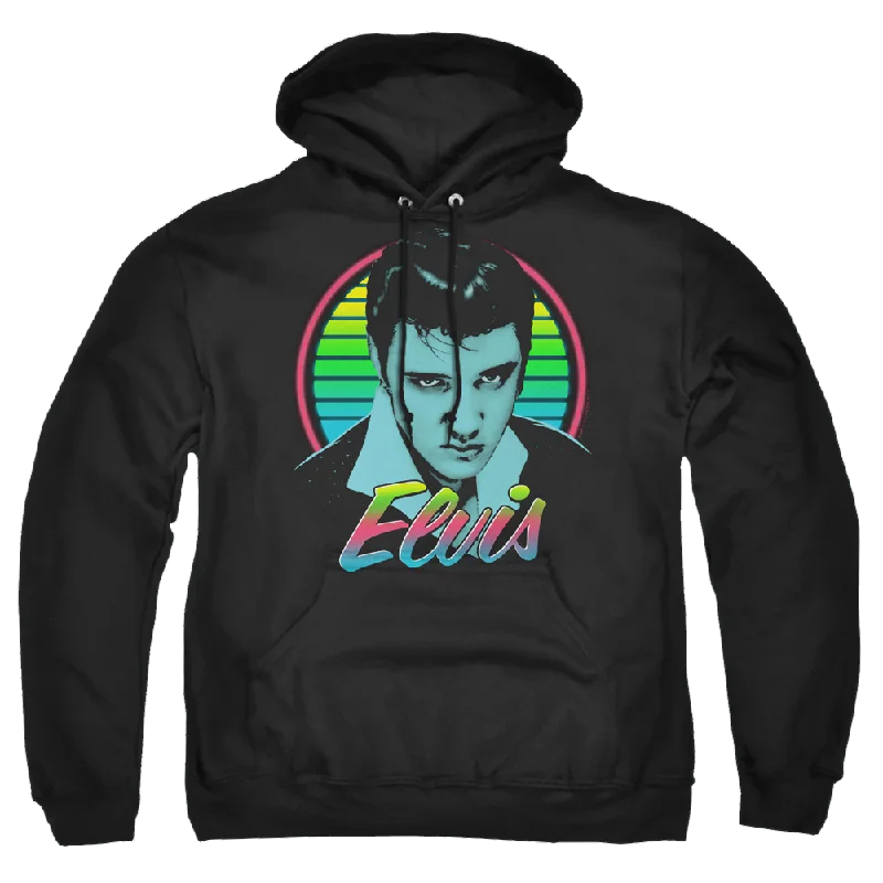 Elvis Presley Neon King - Pullover Hoodie