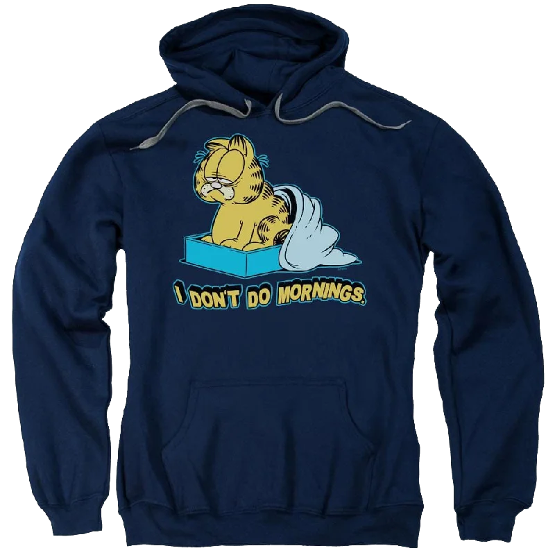 Garfield I Don't Do Mornings - Pullover Hoodie