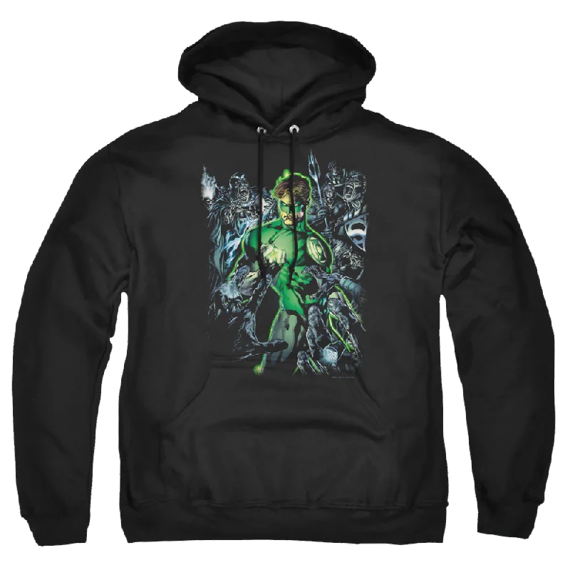 Green Lantern Surrounded By Death - Pullover Hoodie