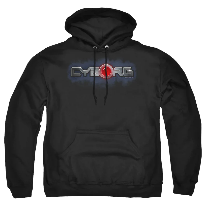 Justice League Cyborg Title Pullover Hoodie