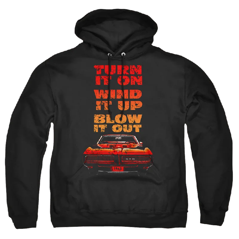 Pontiac Blow It Out Gto Pullover Hoodie