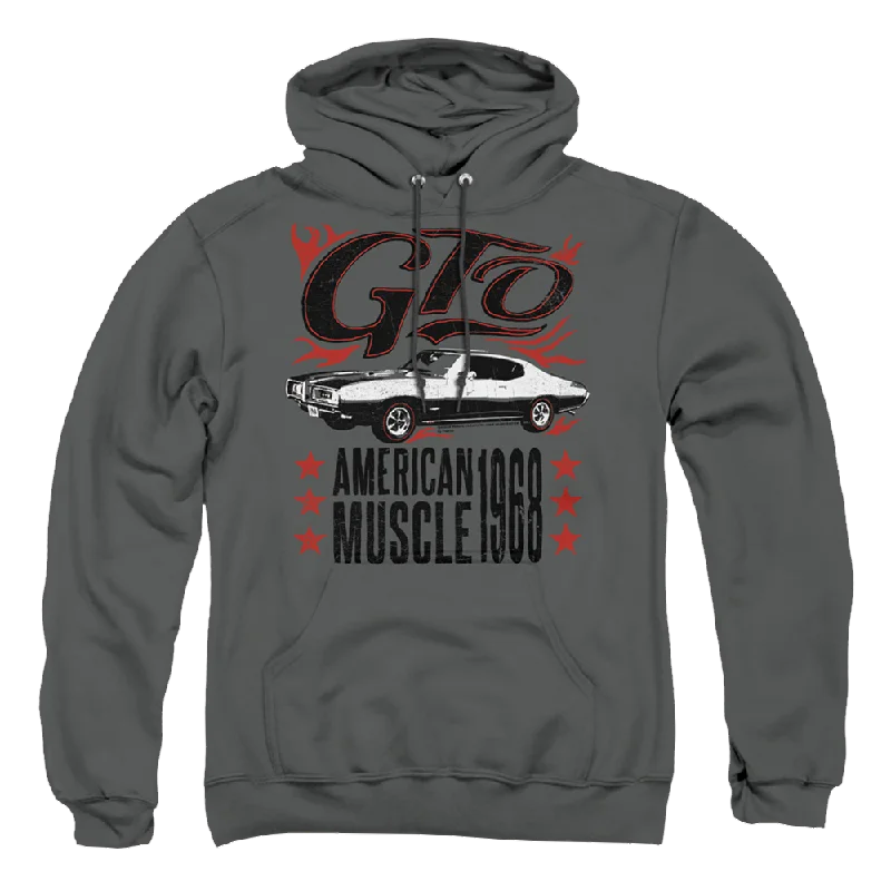 Pontiac Gto Flames Pullover Hoodie