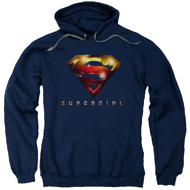 Supergirl Logo Glare Pullover Hoodie