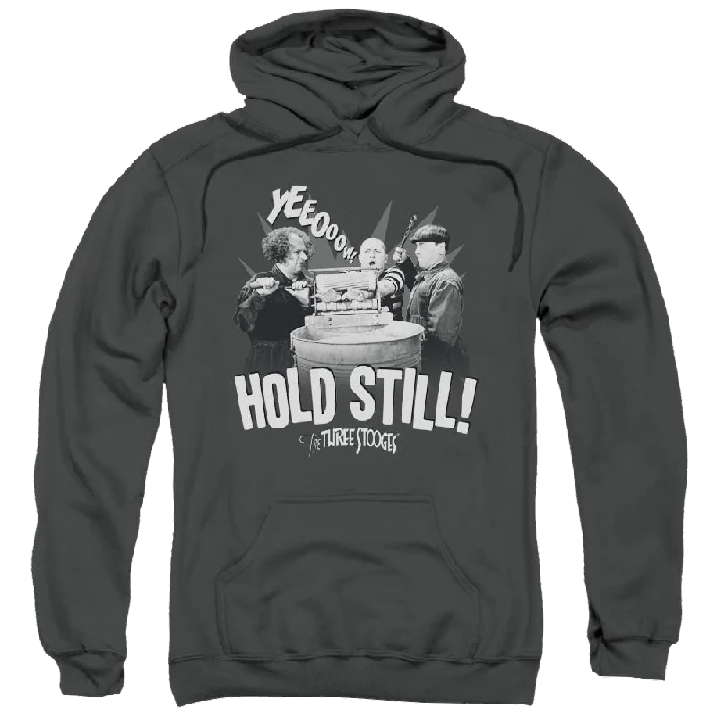 The Three Stooges Hold Still Pullover Hoodie