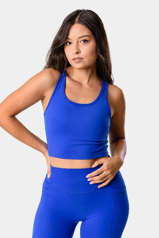 Sydney Tank Top Sports Bra - Galactic Cobalt