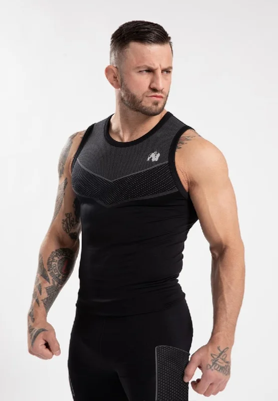 Gorilla Wear Norton Seamless Tank Top - Black