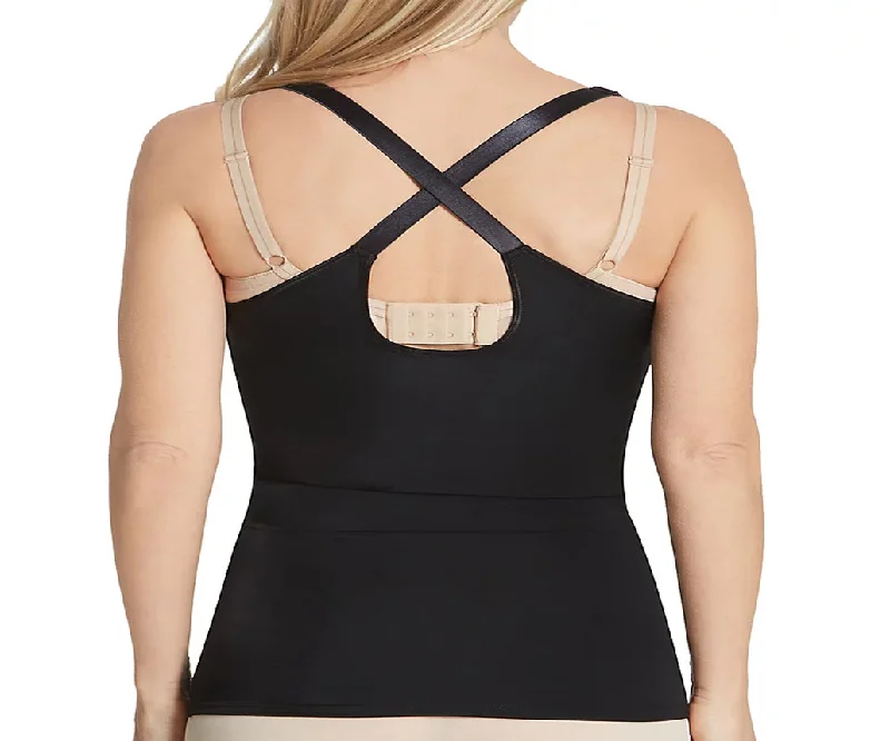 Underbust Bra Strap Shapewear Tank Top - Plus