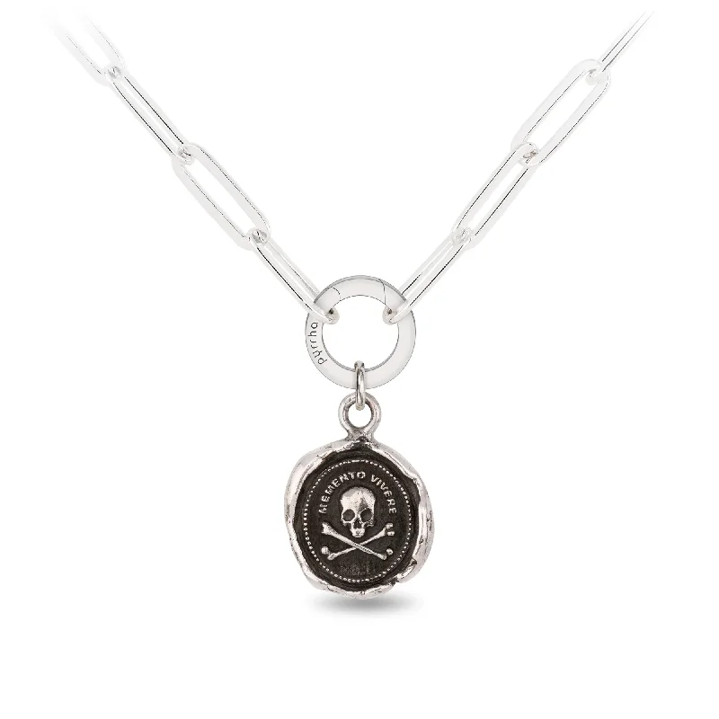 Modern Jewelry At Exclusive Discounts – Shop Today Remember To Live Large Paperclip Chain Necklace