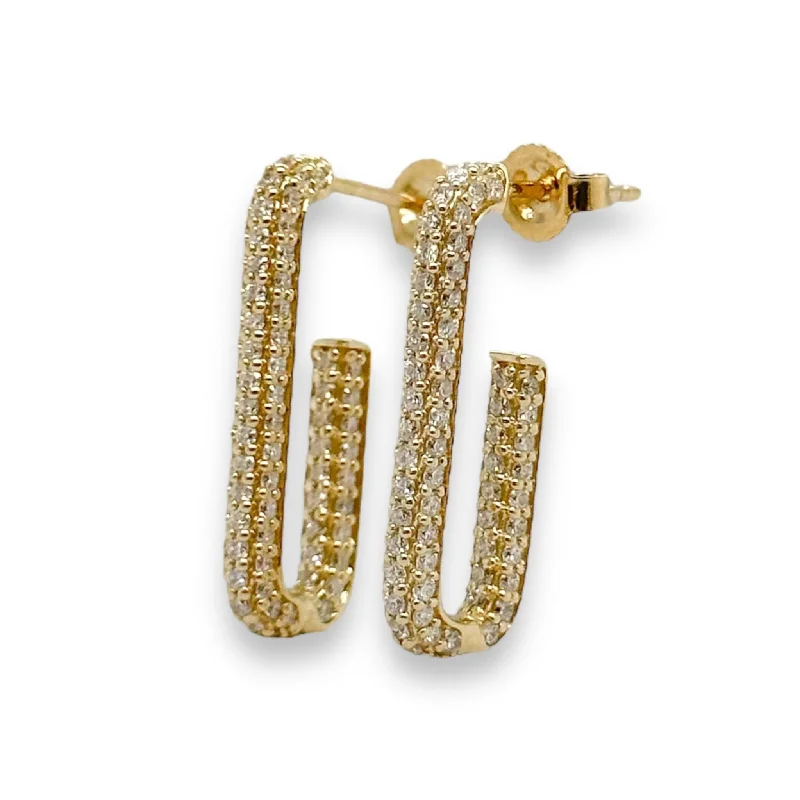 Dazzle With Discounts – Shop Jewelry On Sale 14K Y Gold 1.00cttw G-H/SI1 Diamond Hoop Earrings